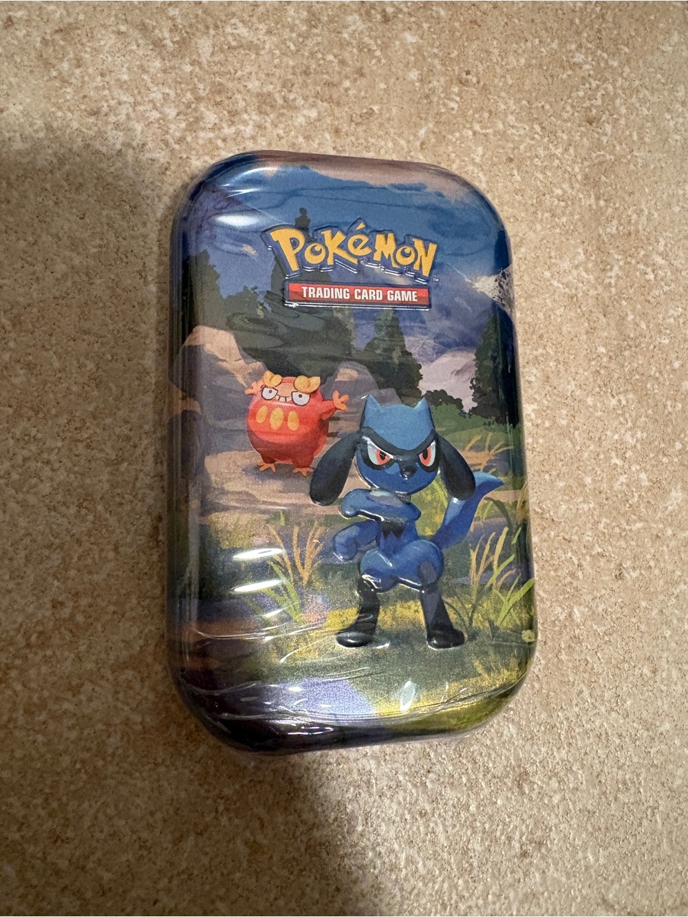Pokemon Ascended Heroes Riolu mini tin sealed